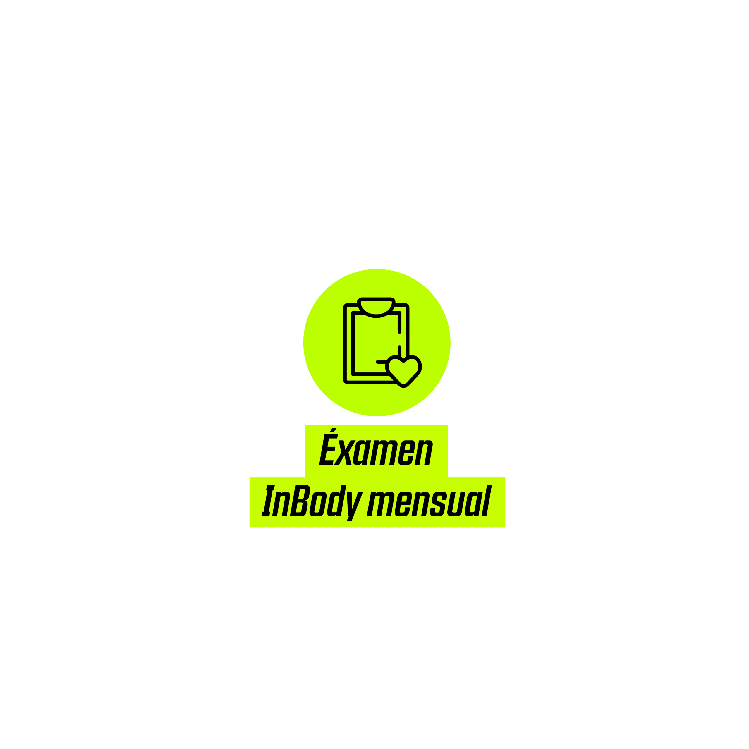 Examen InBody mensual